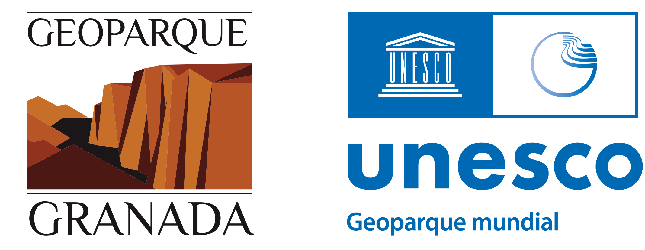 logotipo de geoparque mundial Unesco Granada